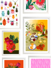 Load image into Gallery viewer, Pansy Still Life Print