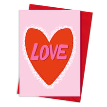Load image into Gallery viewer, Love Heart Card