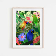 Load image into Gallery viewer, Tropical Parrot Print