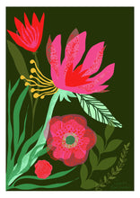 Load image into Gallery viewer, Wild Lily Motif Print