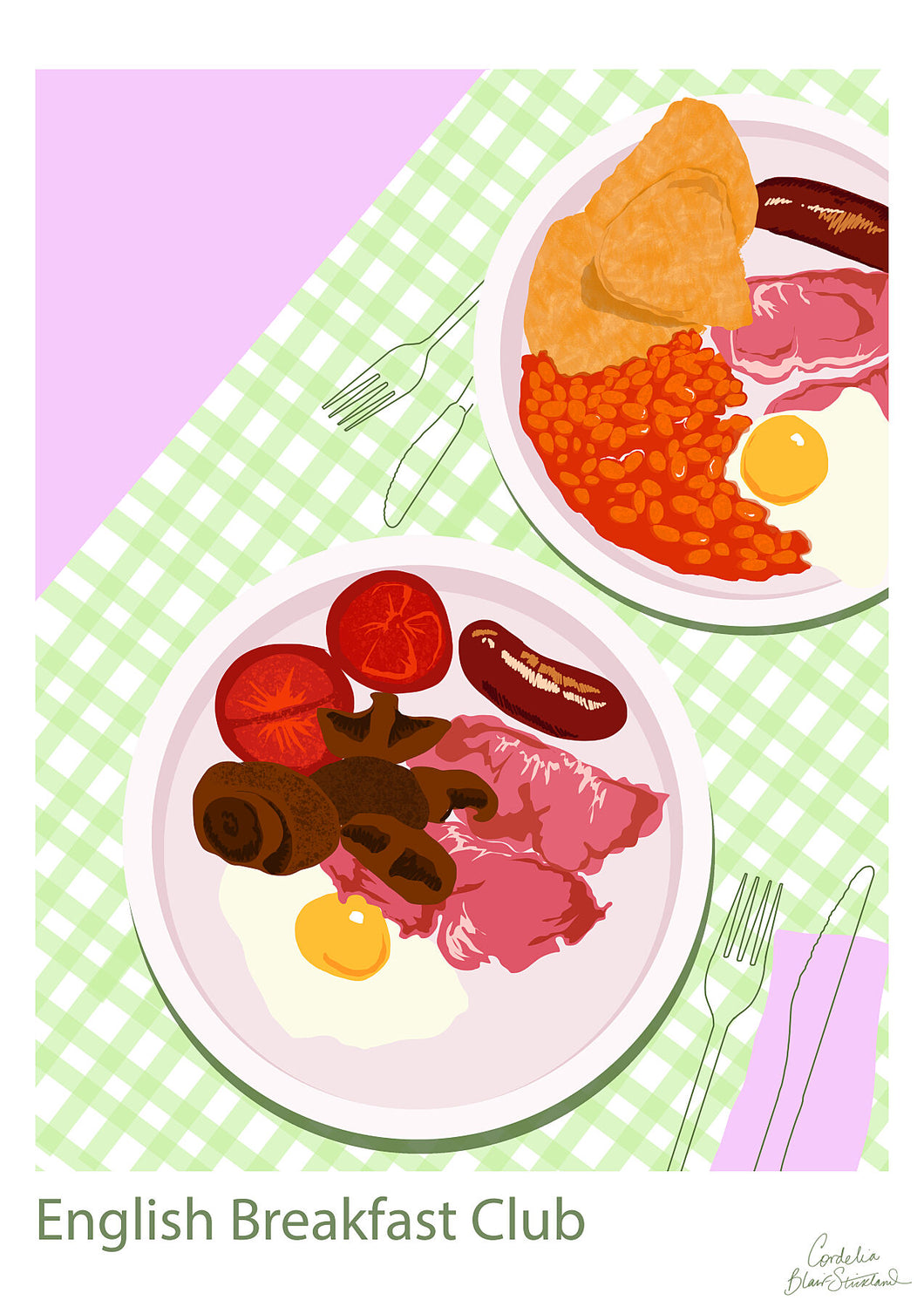 English Breakfast Club Print