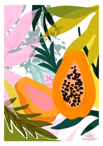 Papaya Print