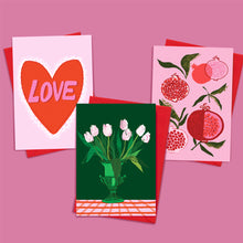 Load image into Gallery viewer, Set of 3 Love Cards
