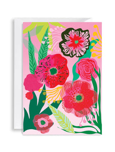 Wild Floral Card