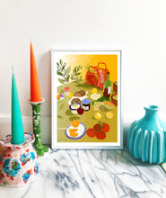 Load image into Gallery viewer, Al Fresco Dinner Print
