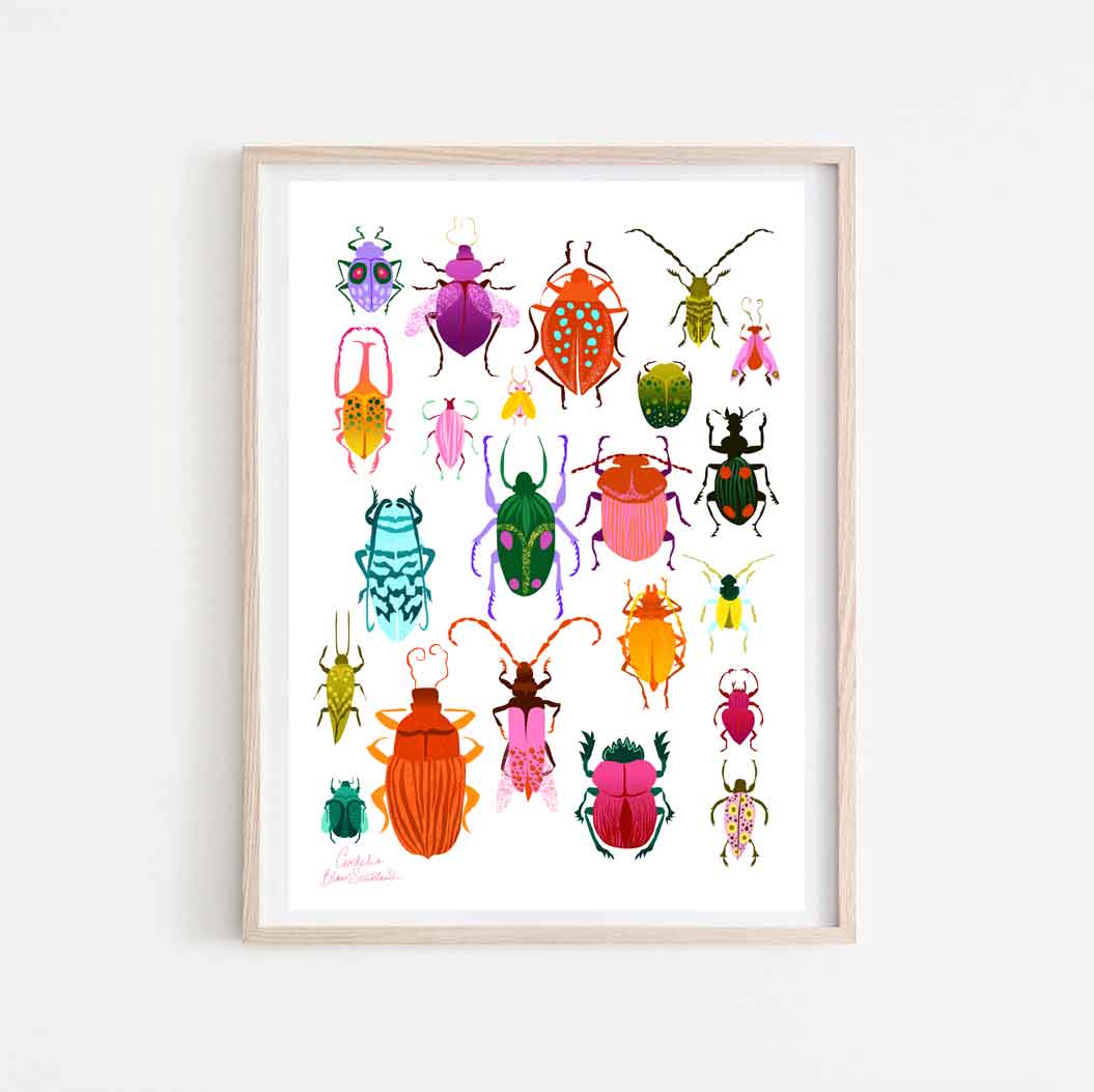 Beetle Print