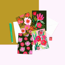 Load image into Gallery viewer, Floral Card multi-pack
