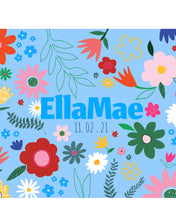 Load image into Gallery viewer, Personalised named print for Kids bedroom or gallery wall 
