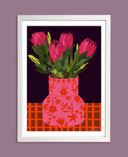 Load image into Gallery viewer, Protea Bouquet Print
