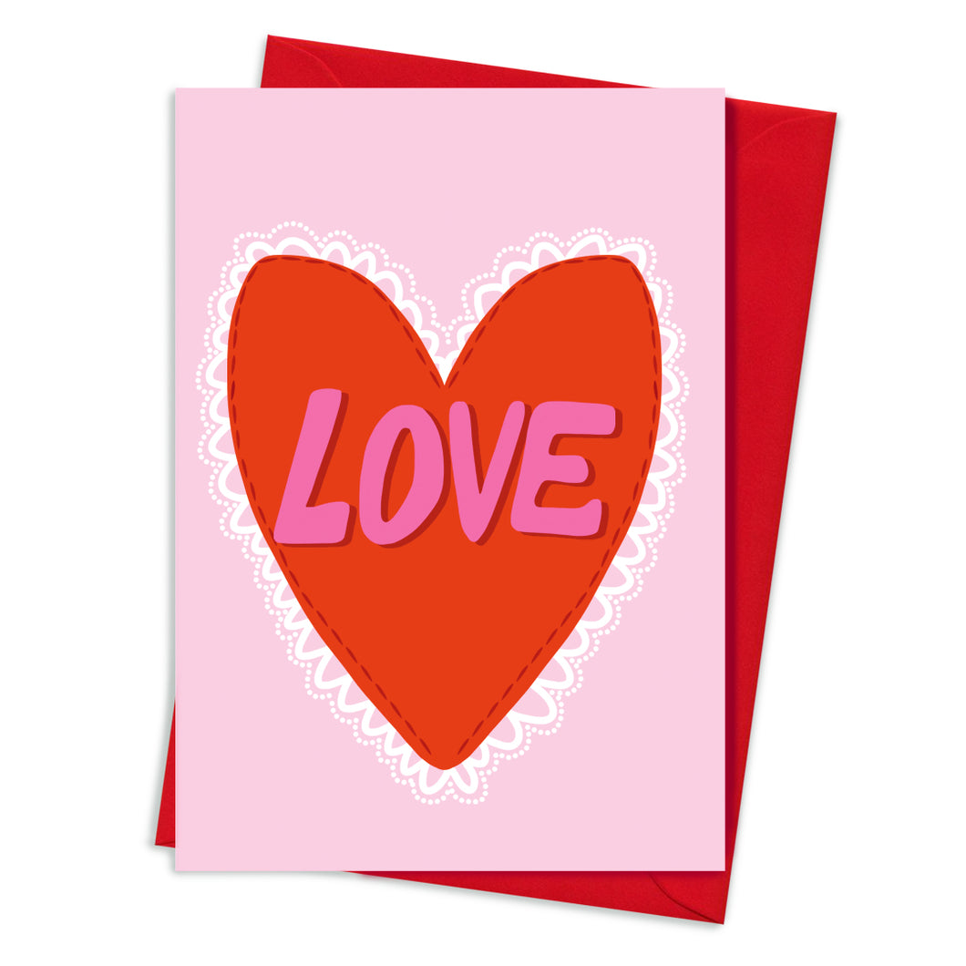 Love Heart Card