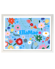 Load image into Gallery viewer, Custom floral print with spring flowers
