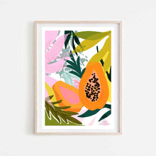Load image into Gallery viewer, Papaya Print
