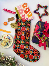 Load image into Gallery viewer, Psychedelic Christmas Stocking
