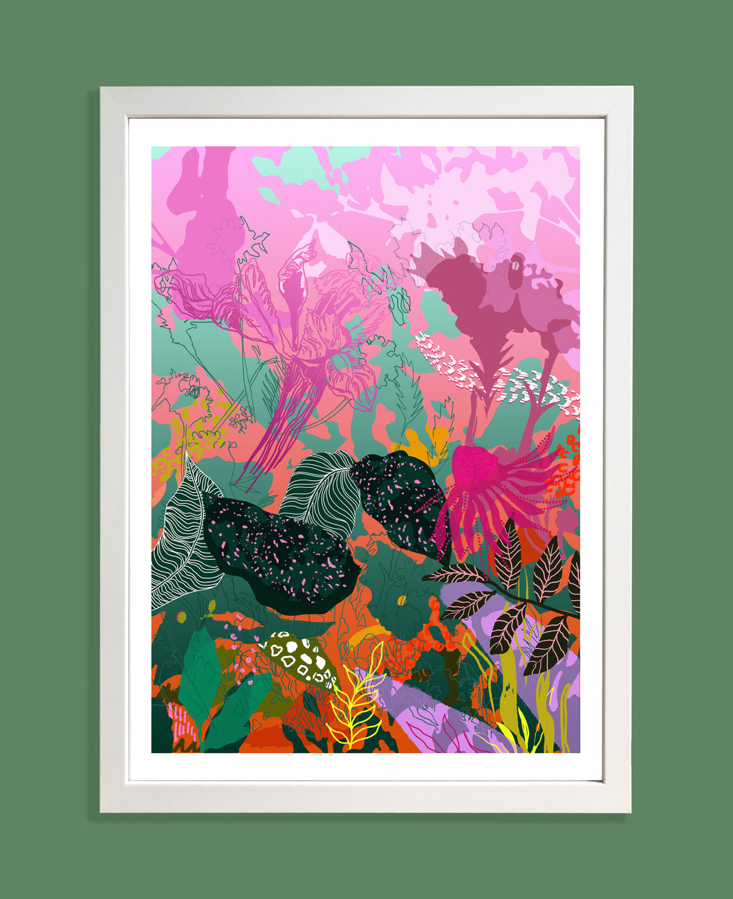 SPECIAL COLLECTION - Tropical Meadow Print