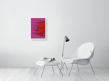 Load image into Gallery viewer, A2 cactus print in a white living room 
