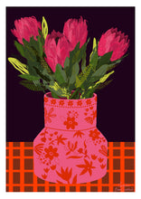 Load image into Gallery viewer, Protea Bouquet Print
